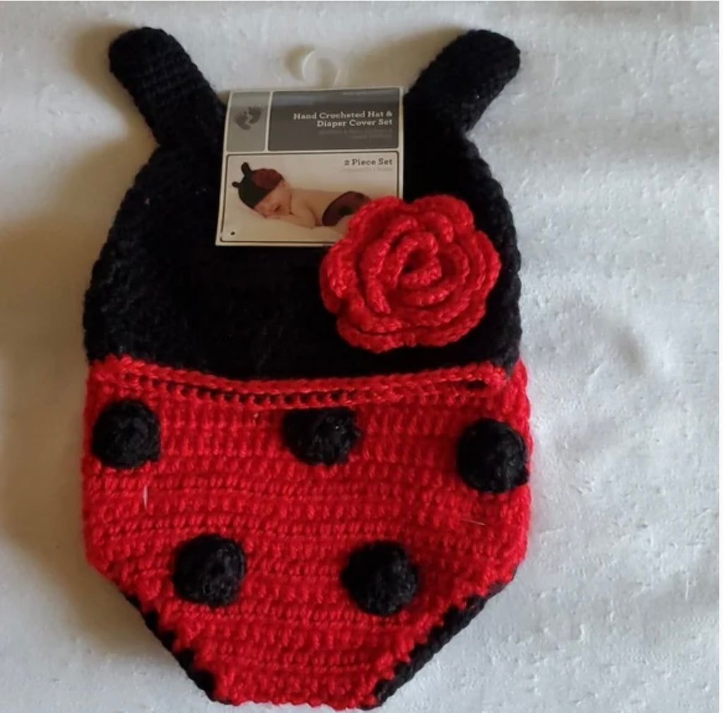 Baby Crochet ladybug