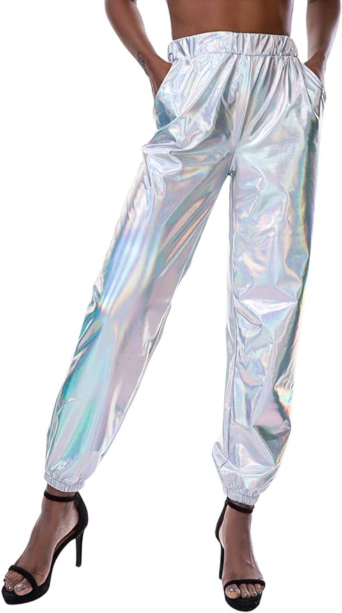 Holographic jogger Pants