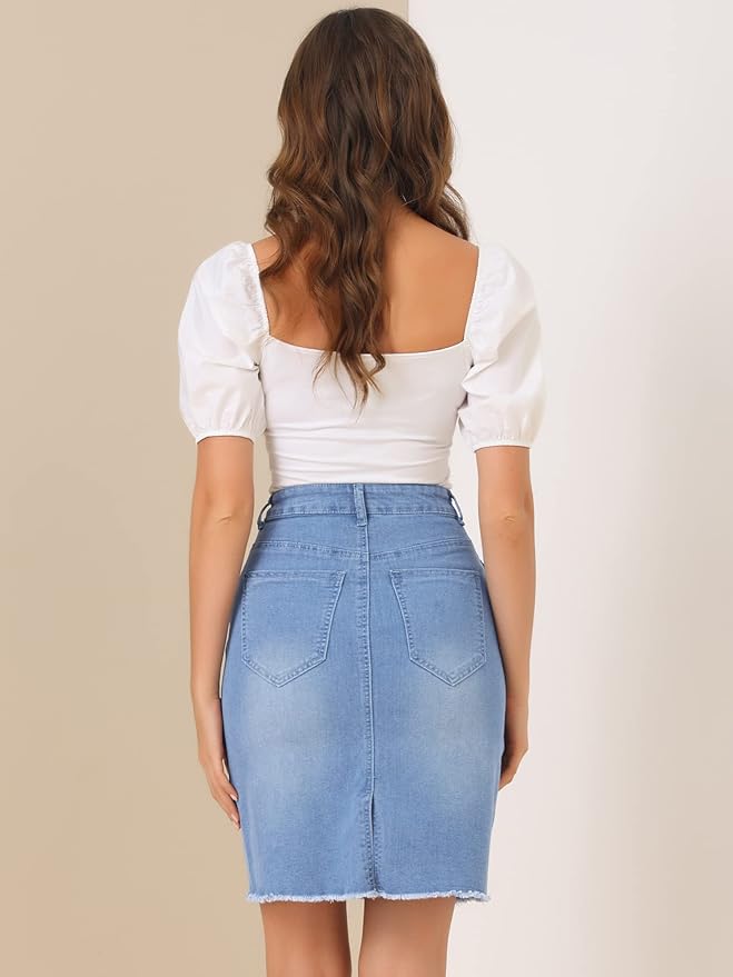 Jean Skirt