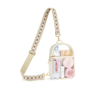 Clear Crossbody bag