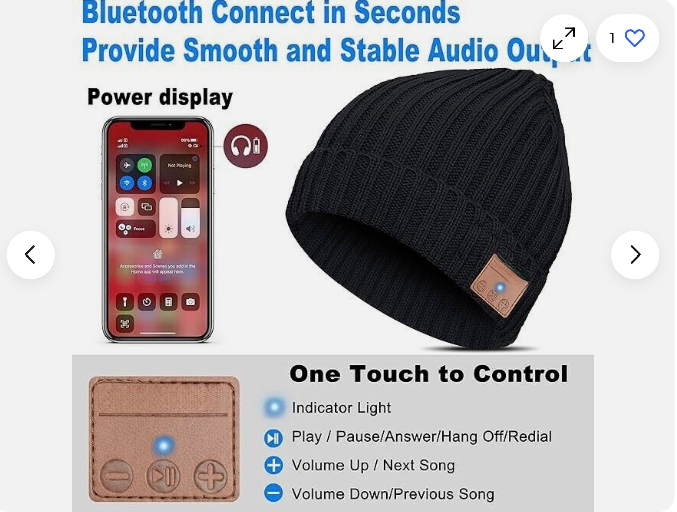 Bluetooth Hat Beanie