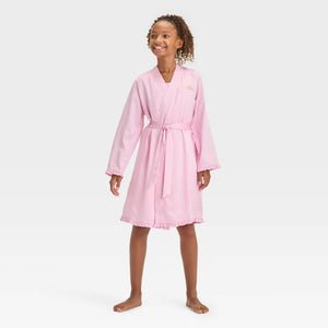 Kids silk robe