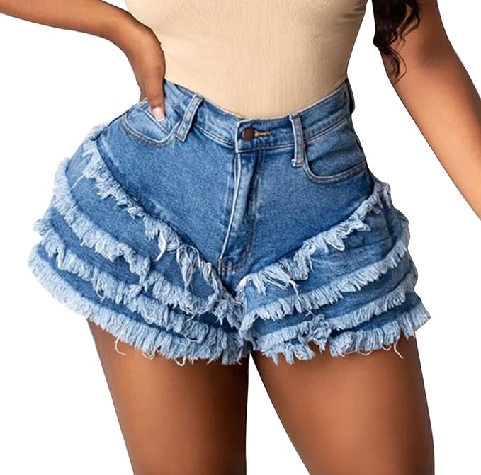 PRE LOVED Denim Shorts
