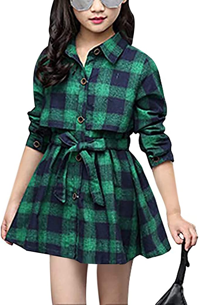 NEW- Toddler Plaid Dress